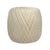 Pelote de fil à crocheter 100% coton - Distrifil - Déco 8 - Écru