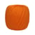 Pelote de fil à crocheter 100% coton - Distrifil - Déco 8 - Orange