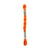 Fil à broder DMC - Coton perlé n°3 - Orange 740