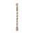 Fil à broder DMC - Coton perlé n°3 - Cordage beige 842