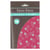 Coupon de tissu Frou Frou - 45x55 cm - motif boutons - fuchsia
