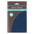 Coupon tissu -  pois bleu intense - 45x55 cm  - Frou Frou