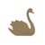 Cygne en bois - 15 cm
