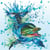 Kit Diamond painting - Diamond Dotz - Le dauphin