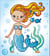 Kit broderie diamant - Diamond Dotz - Diamond Dotz - Petite Sirène