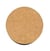 Dessous de verre rond - bois médium - 10 cm
