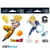2 planches de Stickers  Dragon Ball Z - Son Goku & Végéta