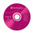 DVD-R VERBATIM COULEUR - BOITIER SLIM X5