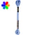 Mouliné satin 8m n°S798 bleu de cobalt - DMC - Fil broderie