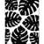 Plaque d'embossage - Monstera