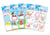 Planche d'étiquettes de décoration Global Gift - Modèles aléatoires - 8 x 12 cm - Vendu à l'unité