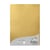 1 étui de 25 feuilles Pollen 210x297 mm 210g - Or