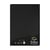 1 étui de 50 feuilles Pollen 210x297 mm 120g  - Noir