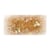 Perles facette verre - topaze clair 4 mm