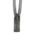 Fermeture à glissière Injectée n°5 - 80cm - Gris