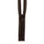 Fermeture à glissière Invisible - 22cm - Marron