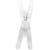Fermeture à glissière Injectée n°5 - 70cm - Blanche