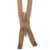 Fermeture à glissière Injectée n°5 - 75cm - Beige