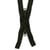 Fermeture à glissière Injectée n°5 - 80cm - Kaki