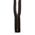 Fermeture à glissière Laiton NS - 15cm - Marron