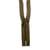 Fermeture à glissière Laiton NS - 15cm - Vert