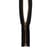 Fermeture à glissière Laiton - 65cm - Noire