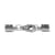 Fermoir Ecrase Pour Suedine 3-4 Mm Rod Rodhium