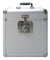 Flight case 25 lp argent