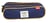 Trousse Kickers - Plate - 2 compartiments - Rectangulaire - Bleu et beige