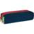 Trousse rectangulaire 2 compartiments Tann's - Bleu/rouge - Les Bicolores Arthur