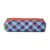 Trousse Tann's - Tartan - 2 compartiments - Rectangulaire - Rouge