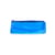 Trousse ronde transparente - 1 compartiment - Bleu cobalt - Cultura