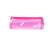 Trousse ronde à paillettes - 1 compartiment - Rose transparent - Cultura