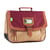 Cartable CP-CE1 35 cm - Iconic - Tann's - Grenat/Sable