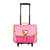 Cartable à roulettes CP-CE1 38 cm - Vichy - Tann's - Fuschia