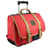 Cartable à roulettes 41cm Kickers - Rouge et bleu - 3 compartiments