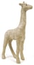 Girafe en papier mâché - 15 cm