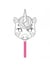 Graffy stick - Masque - Licorne