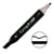 Marqueur Graph'it - Noir - N°9909