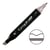 Marqueur Graph'it - Rose gris 6 - N°9306