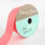 Bobinette Frou-Frou - 5 m x 25mm - Gros grain - Corail