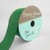 Bobinette Frou-Frou - 5 m x 25 mm - Gros grain - Emeraude