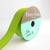 Bobinette Frou-Frou - 6 m x 16 mm - Gros grain - Jardin d'oliviers