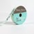 Bobinette Frou-Frou - 5 m x 10 mm - Gros grain - message Celadon