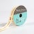 Bobinette Frou-Frou - 5 m x 10 mm - Gros grain - message Ivoire nacre