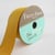 Bobinette Frou-Frou - 5 m x 25 mm - Gros grain - Poussiere d'or