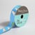 Bobinette Frou-Frou - 4 m x 16 mm - Gros grain - thème Turquoise