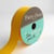 Bobinette Frou-Frou - 6 m x 16 mm - Gros grain - Tournesol