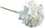 Tige hortensia blanc - 33 cm