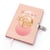 Journal intime - 12.2 x 18 cm - Cultura - 96 pages lignées - Soft Pink